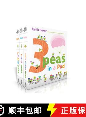 【3-4周达】3 Peas in a Pod (Boxed Set): LMNO Peas; 1-2-3 Peas; Little Green Peas (Boxed Set) (Boxed Set) [9781481485272]