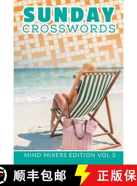 【3-4周达】Sunday Crosswords: Mind Mixers Edition Vol 3 [9781682801918]