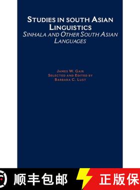【3-4周达】精装 Studies in South Asian Linguistics: Sinhala and Other South Asian Languages [9780195095210]