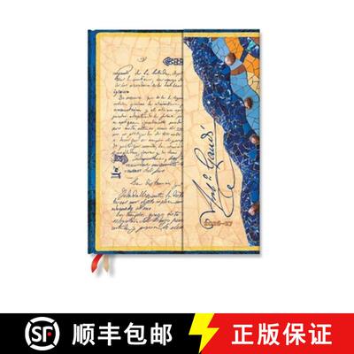 【3-4周达】2027 Gaudi, the Manuscript of Reus Ultra Vertical Hardcover 18-Month Weekly Planner, 208pg... [9780349716251]