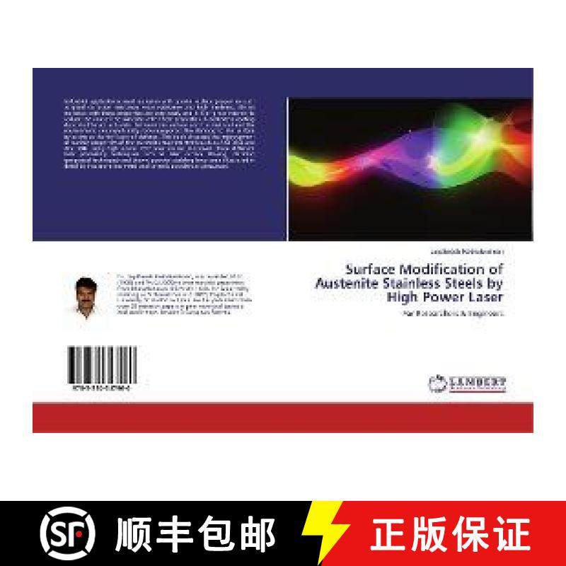 预订 Surface Modification of Austenite Stainless Steels by High Power Laser [9783330347960]