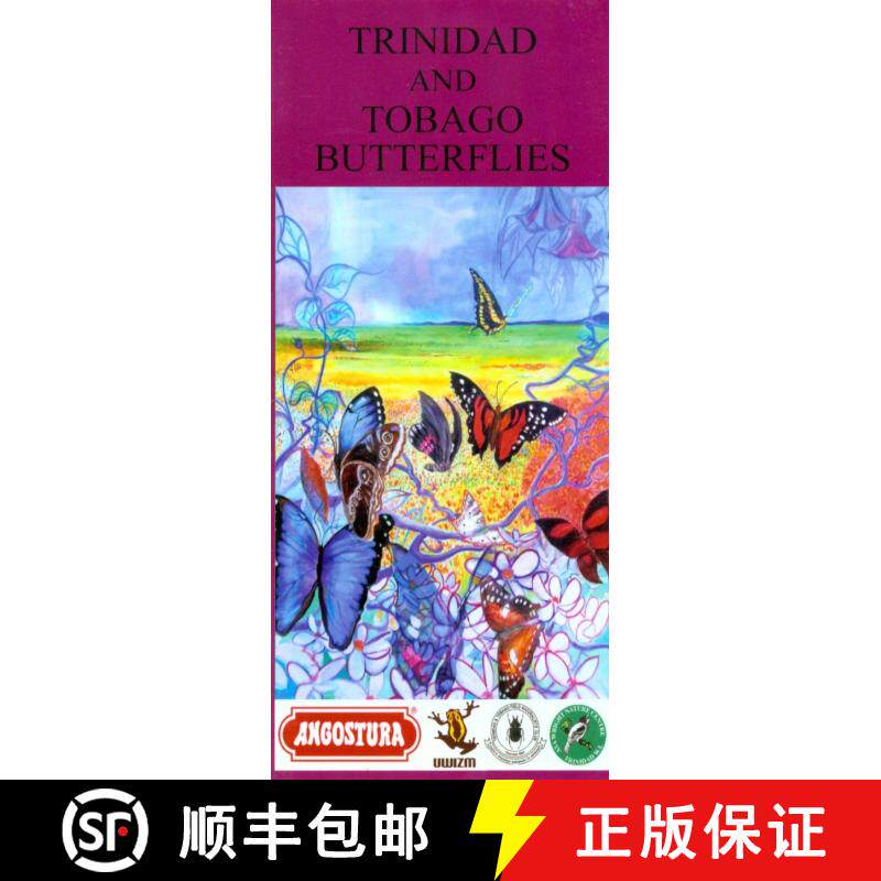 【3-4周达】Trinidad and Tobago Butterflies [9781888538144] - 实物图