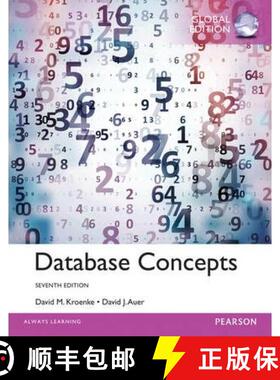 【3-4周达】Database Concepts, Global Edition [9781292076232]