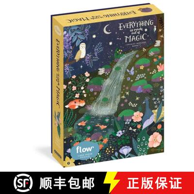【3-4周达】Everything Is Made Out of Magic 1,000-Piece Puzzle (Flow) : for Adults Families Picture Qu... [9781523514335]