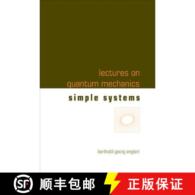 【3-4周达】Lectures On Quantum Mechanics - Volume 2: Simple Systems: - Lectures On Quantum Mechanics ... [9789812569721]