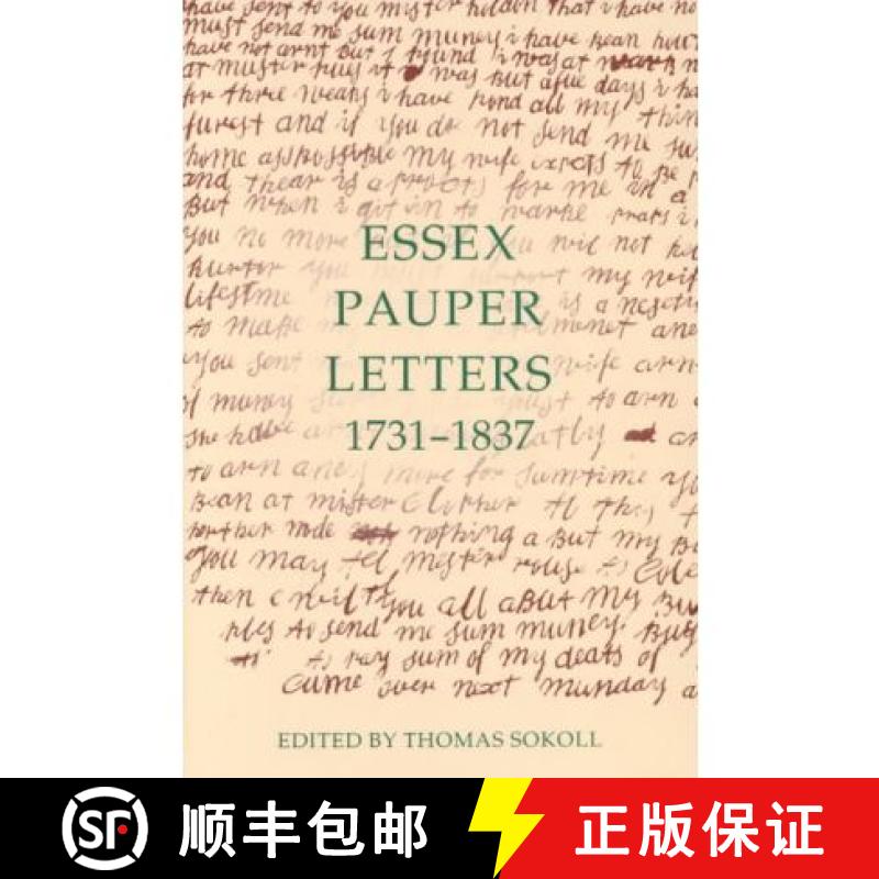 【3-4周达】Essex Pauper Letters, 1731-1837 [9780197262429]
