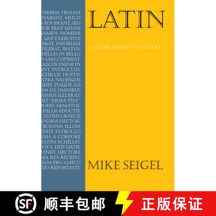 【3-4周达】Latin : A Clear Guide to Syntax [9781843312987]