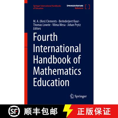 【3-4周达】精装 Fourth International Handbook of Mathematics Education [9783031514739]