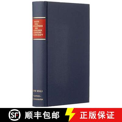 【3-4周达】Realencyclopädie der classischen Altertumswissenschaft: Erste Reihe.Band XXI, 1: Plautius... [9783476010841]