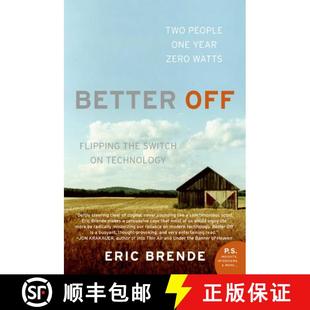 【3-4周达】Better Off: Flipping  the Switch on Technology [9780060570057]