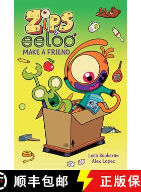 【3-4周达】Zips and Eeloo Make a Friend: Volume 2 [9781524884369]