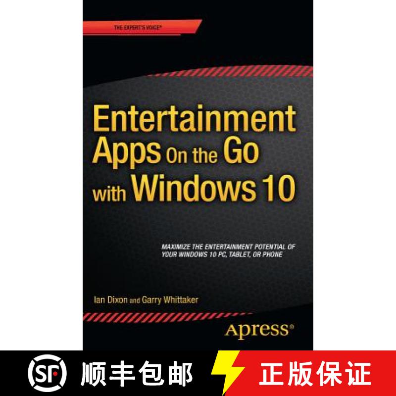 【3-4周达】Entertainment Apps on the Go with Windows 10 : Music, Movies, and TV for PCs, Tablets, and... [9781484214749]