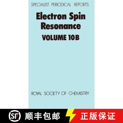【3-4周达】Electron Spin Resonance : Volume 10B [9780851868516]