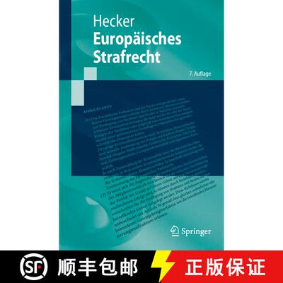 【3-4周达】Europaeisches Strafrecht (7. Auflage 2024) [9783662694916]