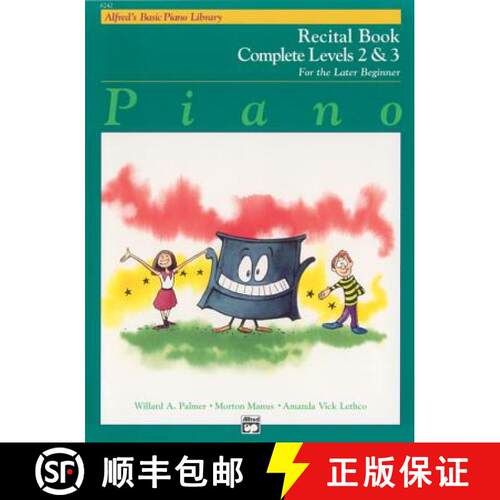 【3-4周达】ALFREDS BASIC PIANO RECITAL BK COMP 23 [9780739013847]