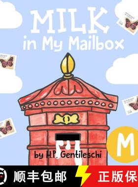 【3-4周达】Milk in My Mailbox: The Letter M Book [9781948023122]