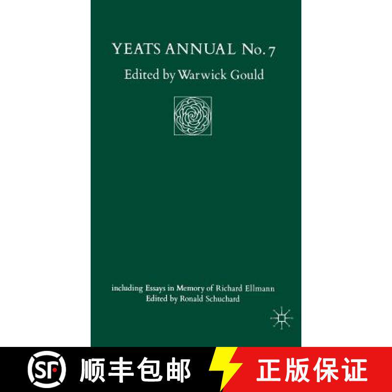 【3-4周达】Yeats Annual No 7: including Essays in Memory of Richard Ellmann - Yeats Annual No 7 Inclu... [9780333390733]