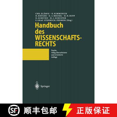 【3-4周达】Handbuch des Wissenschaftsrechts (2. völlig überarb. u. erw. Aufl. 1996) (2. völlig üb... [9783540611295]