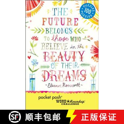 【3-4周达】Pocket Posh Word Roundup Challenge 2: 100 Puzzles [9781449450595]