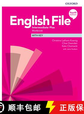 【3-4周达】English File: Intermediate Plus: Workbook with Key [9780194039208]