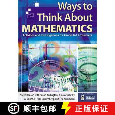 【3-4周达】Ways to Think about Mathematics: Activities and Investigations for Grade 6-12 Teachers [9780761931058]