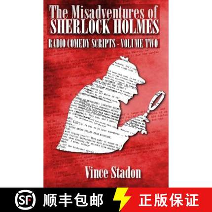 【3-4周达】The Misadventures of Sherlock Holmes Radio Comedy Scripts - Volume Two [9781291912500]
