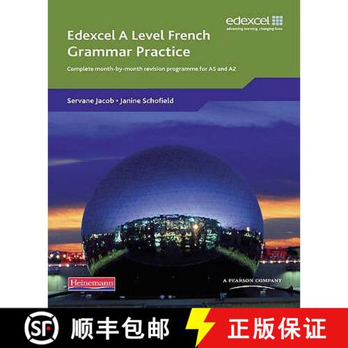 【3-4周达】Edexcel A Level French Grammar Practice Book: Complete Month-by-Month Revision Programme f... [9780435396091]