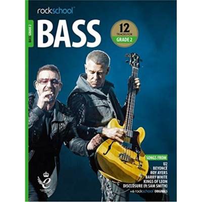 【4周达】ROCKSCHOOL BASS GRADE 2 2018 BOOKAUDIO [9781912352623]