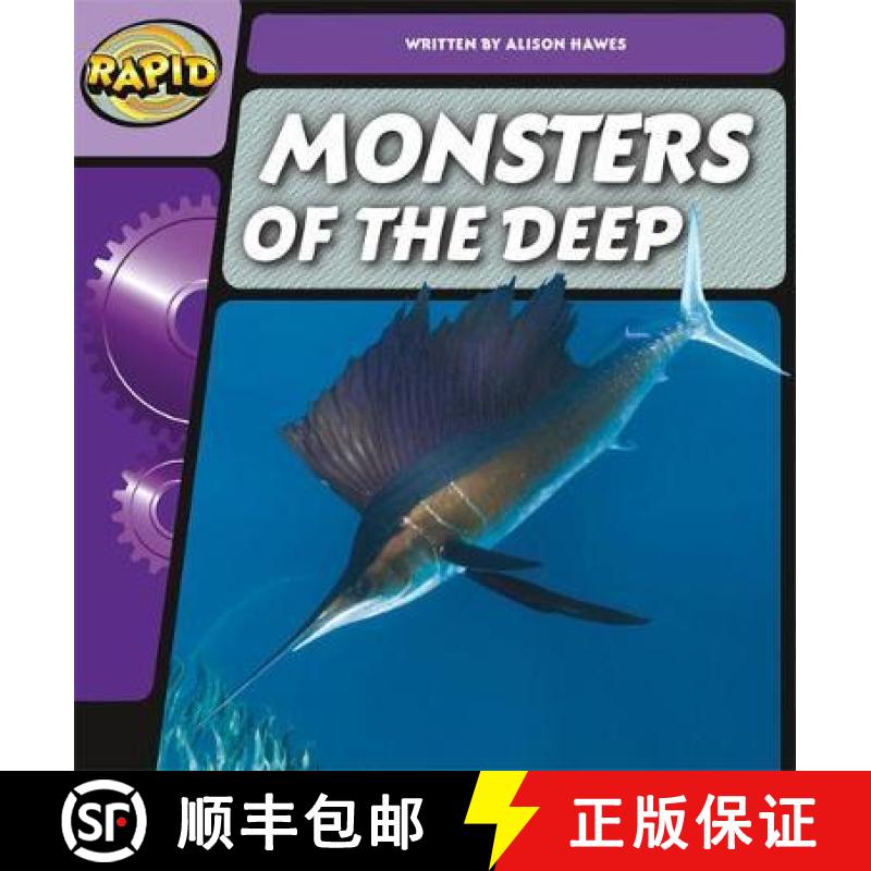【3-4周达】Rapid Phonics Step 2: Monsters of the Deep (Non-fiction) [9780435084301]