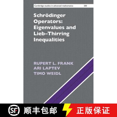 预订 精装 Schroedinger Operators: Eigenvalues and Lieb-Thirring Inequalities [9781009218467]