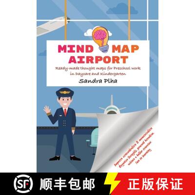 【3-4周达】KitaFix-Mindmap Airport (Ready-made thought maps for Preschool work in Daycare and Kinderg... [9783384410146]