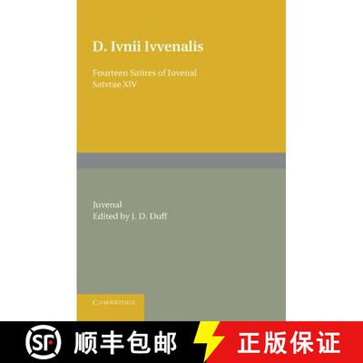【3-4周达】Fourteen Satires of Juvenal [9781107651821]