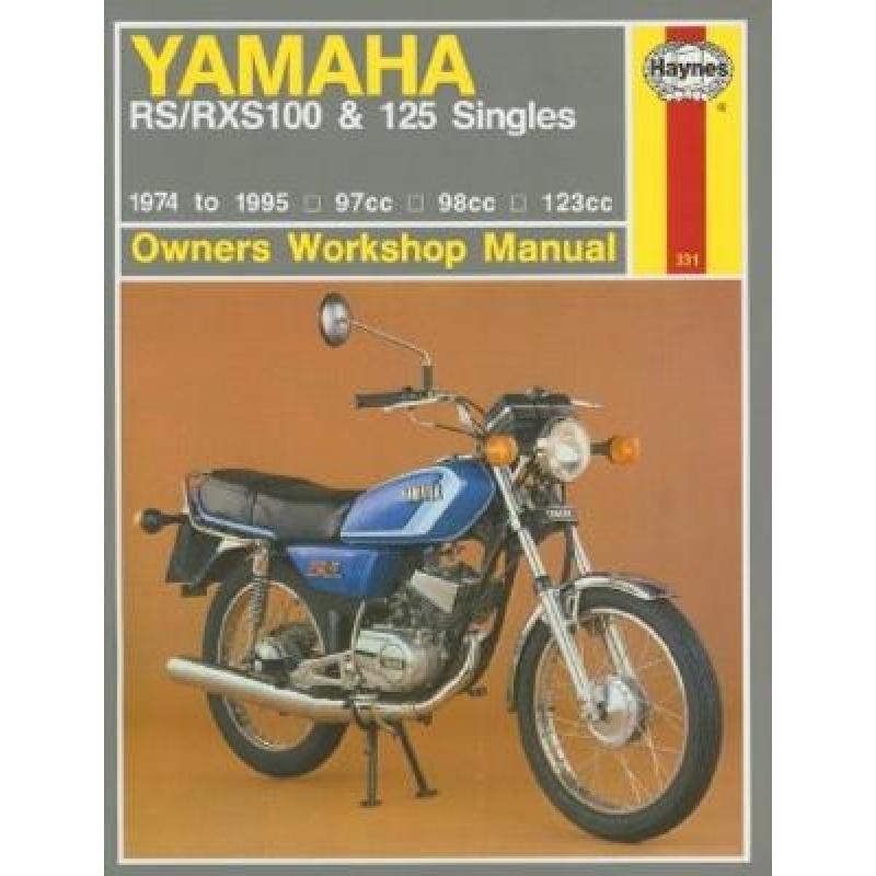 【4周达】Haynes Yamaha Rs/Rxs100 & 125 Singles: 1974 to 1995 - 97cc - 98cc - 123cc [9781859600559] 书籍/杂志/报纸 原版其它 原图主图