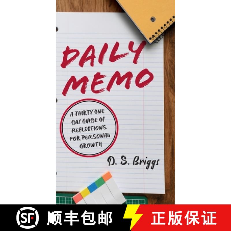 预订 Daily Memos: A Thirty One Day Guide of Reflections for Personal Growth [9798885905596]