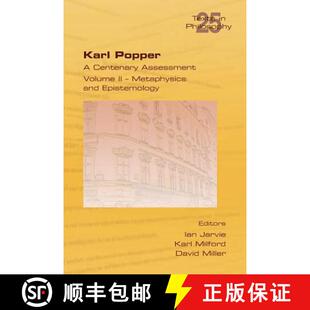 预订 Karl Popper. A Centenary Assessment. Volume II - Metaphysics and Epistemology [9781848901919]