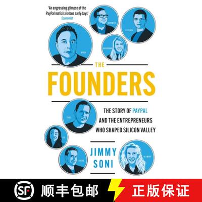 【3-4周达】Founders: Elon Musk, Peter Thiel and the Story of PayPal [9781786498311]