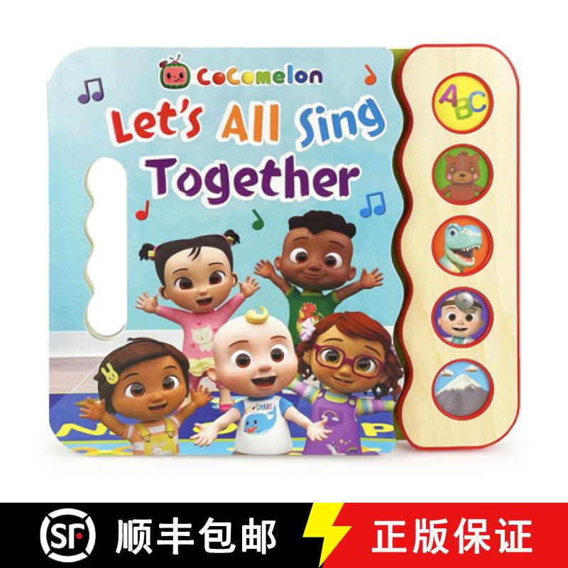 【3-4周达】Cocomelon Let's All Sing Together [9781646383511]
