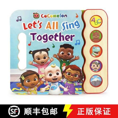 【3-4周达】精装 Cocomelon Let's All Sing Together [9781646383511]