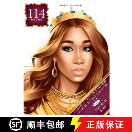 【3-4周达】Monarch, Woman King Arise Coloring Book [9798218447465]