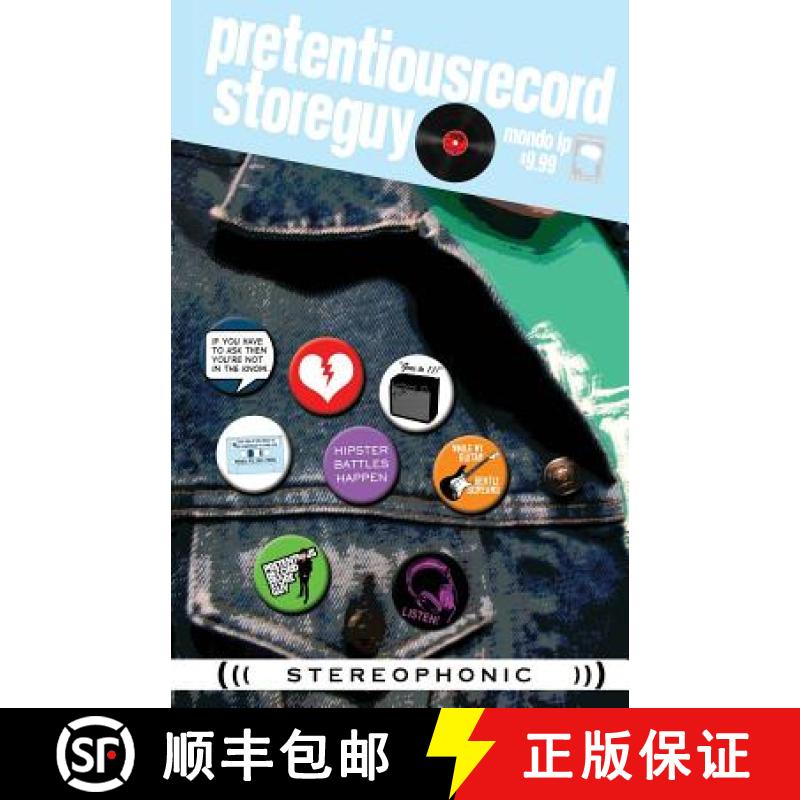 【3-4周达】Pretentious Record Store Guy - Mondo LP [9780996589833]