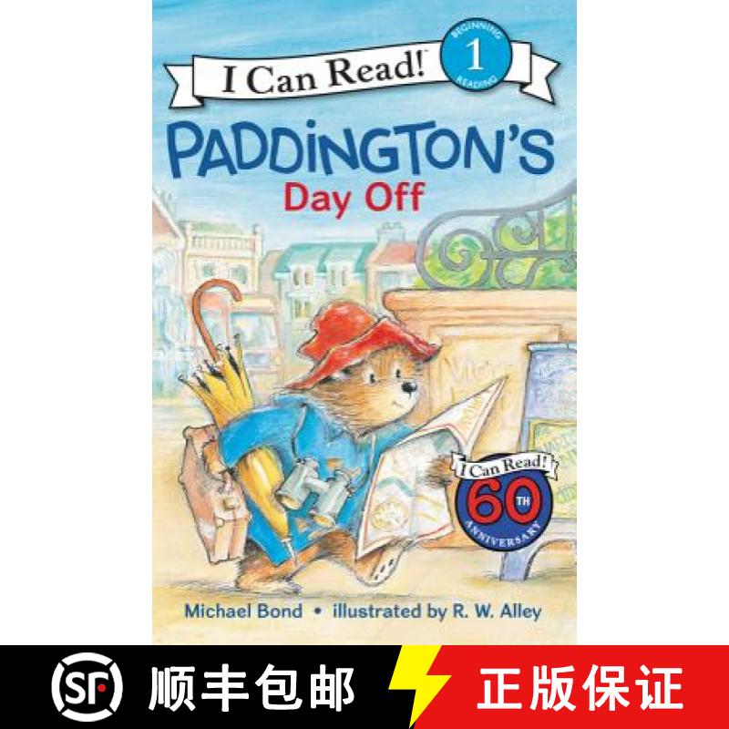 【3-4周达】Paddington's Day Off (I Can Read Level 1) [9780062430731]