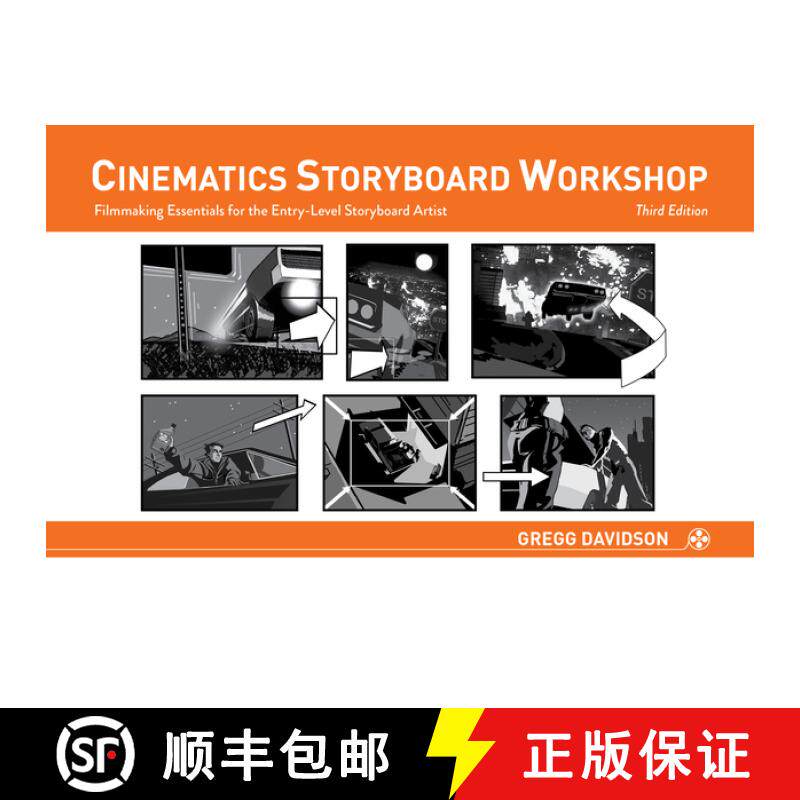 【3-4周达】Cinematics Storyboard Workshop: Filmmaking Essentials for the Entry-Level Storyboard Artist [9781624650413] - 实物图