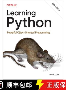 现货 Python学习 第6版 Learning Python: Powerful Object-Oriented Programming [9781098171308]