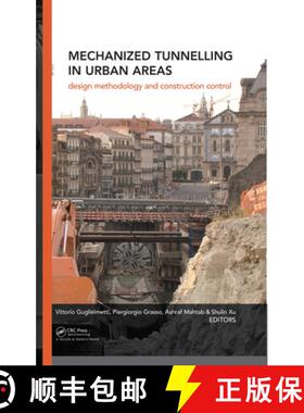【3-4周达】Mechanized Tunnelling in Urban Areas: Design Methodology and Construction Control [9780415420105]