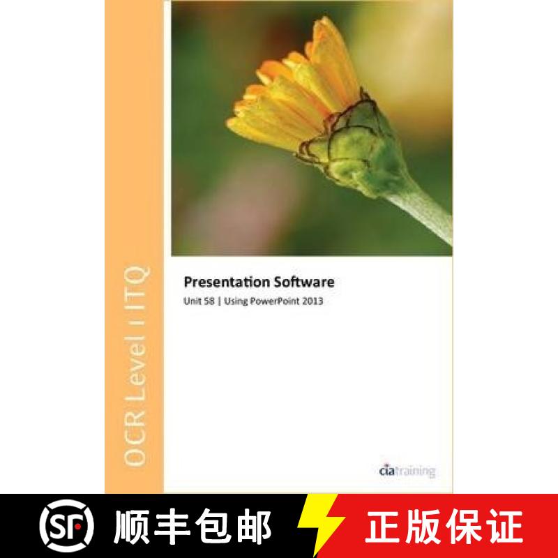【4周达】OCR Level 1 ITQ - Unit 58 - Presentation Software Using Microsoft PowerPoint 2013 [9780857410658]