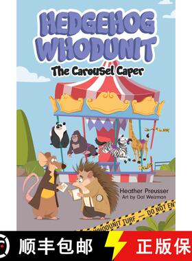 【3-4周达】Hedgehog Whodunit: The Carousel Caper: Volume 2 [9781524882532]