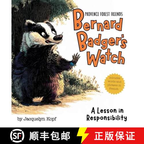 【3-4周达】精装 Bernard Badger's Watch: A Lesson in Responsibility [9798995310716]