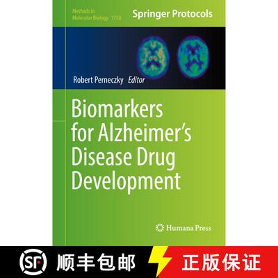 【3-4周达】精装 Biomarkers for Alzheimer’s Disease Drug Development [9781493977031]