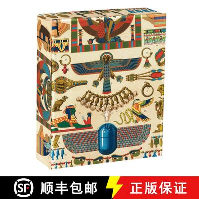 【3-4周达】Teneues - Quicknotes: Ancient Egypt, Notecard Box, Blank Inside, 20 Full Color Notecards w... [9781623258849]
