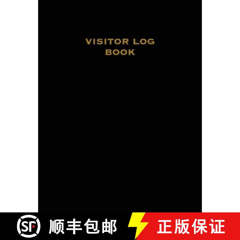 【3-4周达】Visitor Log Book: Guest Register, Visitors Sign In, Name, Date, Time, Business, Guests Con... [9781649443168]